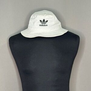Adidas Classic White Bucket Hat